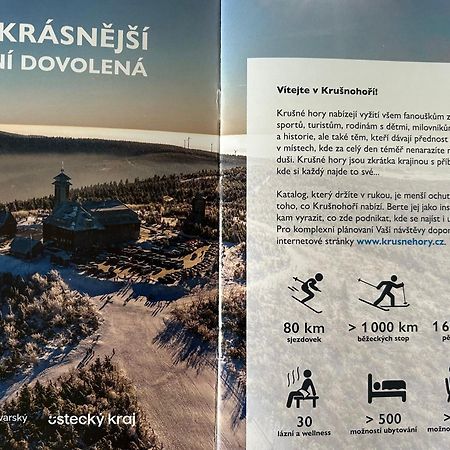 Apartman Krusne Hory - Erzgebirge Horní Blatná Kültér fotó
